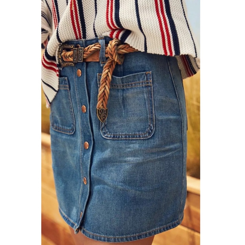 Rag&Bone | Santa Cruz Button Down Skirt